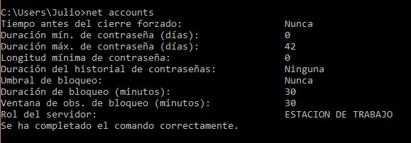 Como Usar Los Comandos Net En Windows - Apuntesjulio