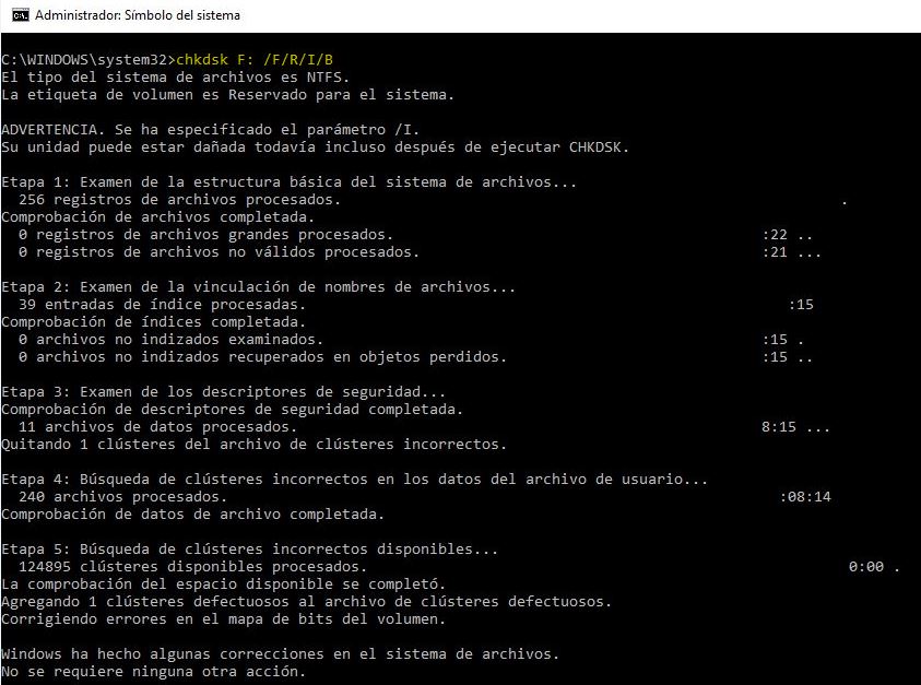 Cómo Utilizar El Comando CHKDSK En Windows - Apuntesjulio